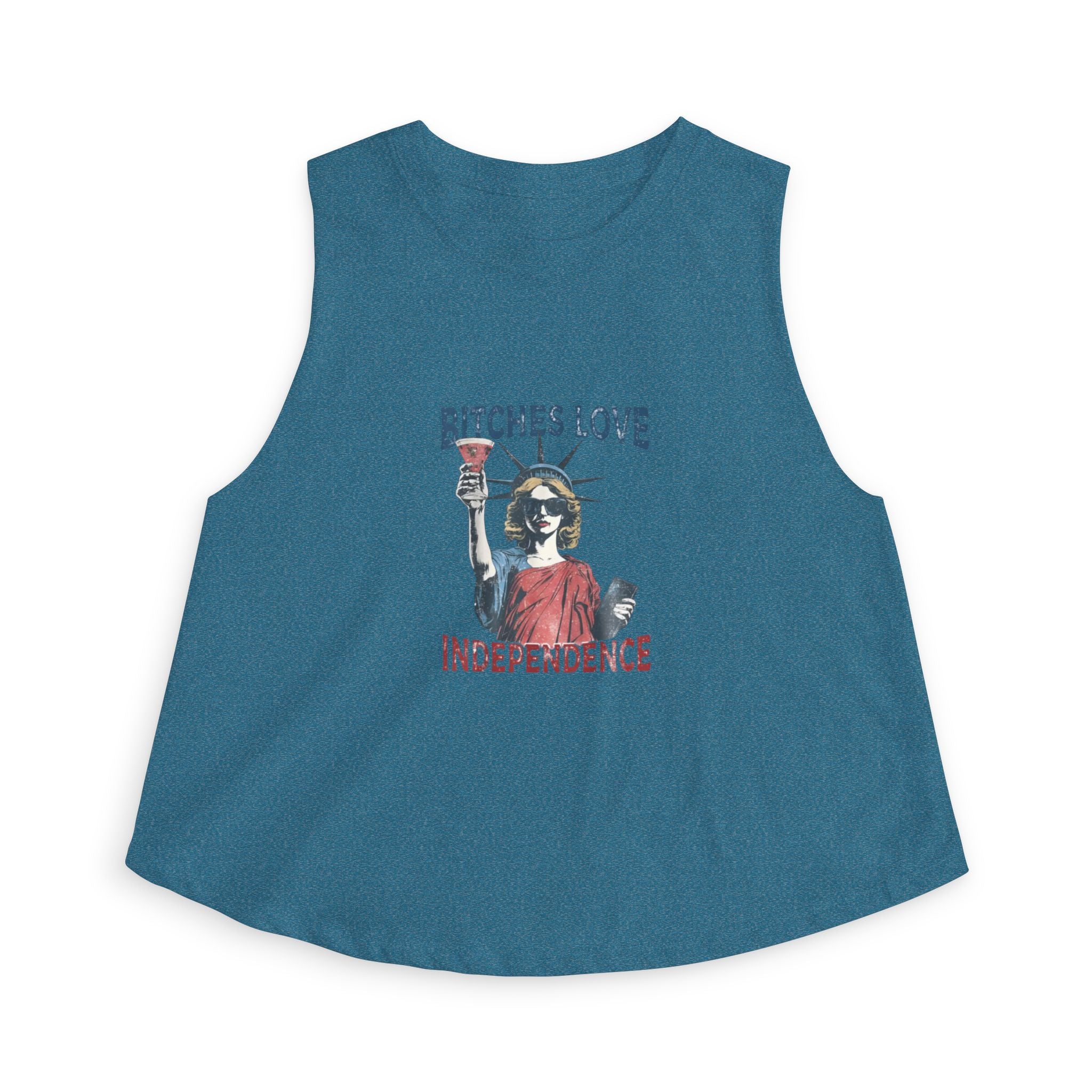 Bitch Loves Independence Crop Top