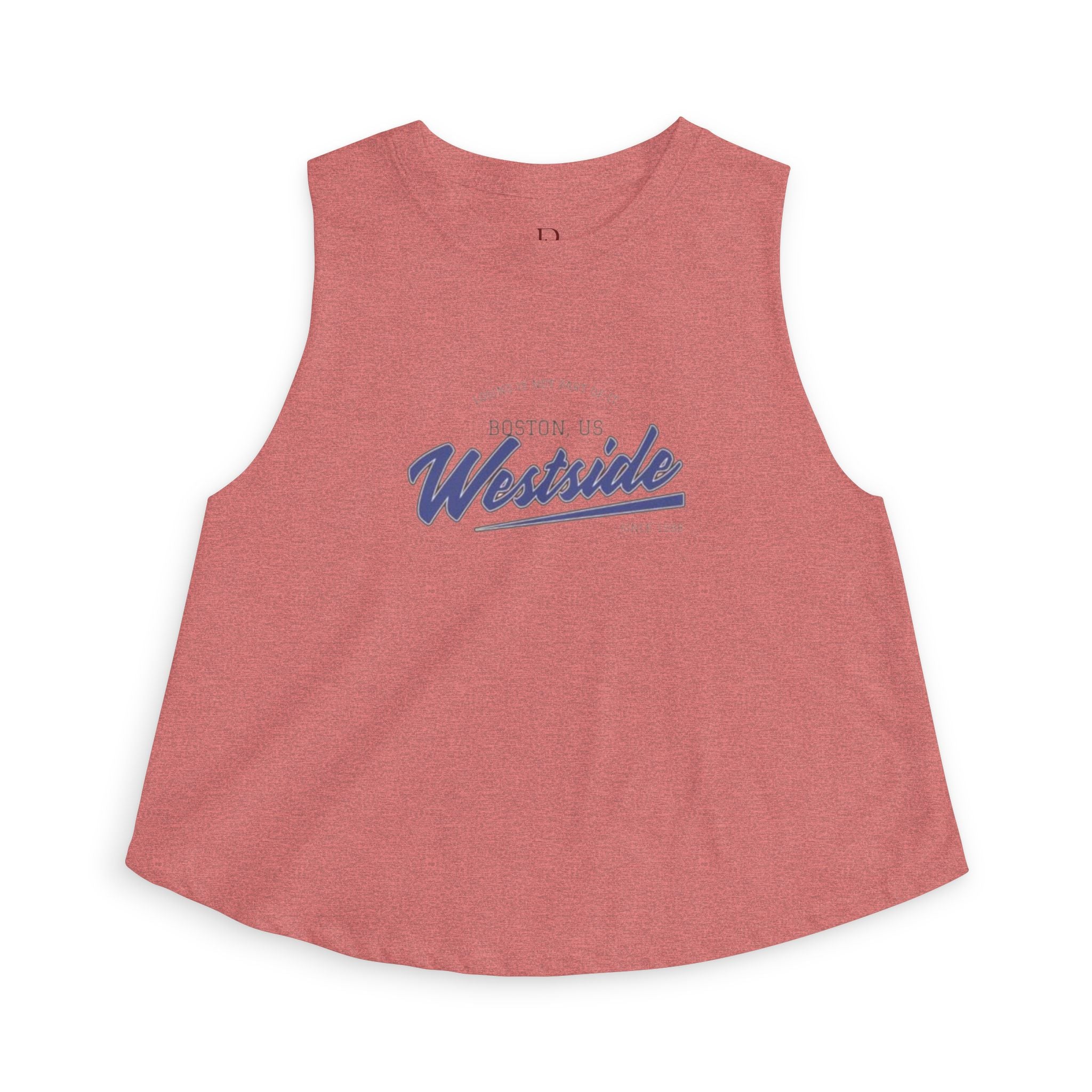 Westside Script Logo Crop Top