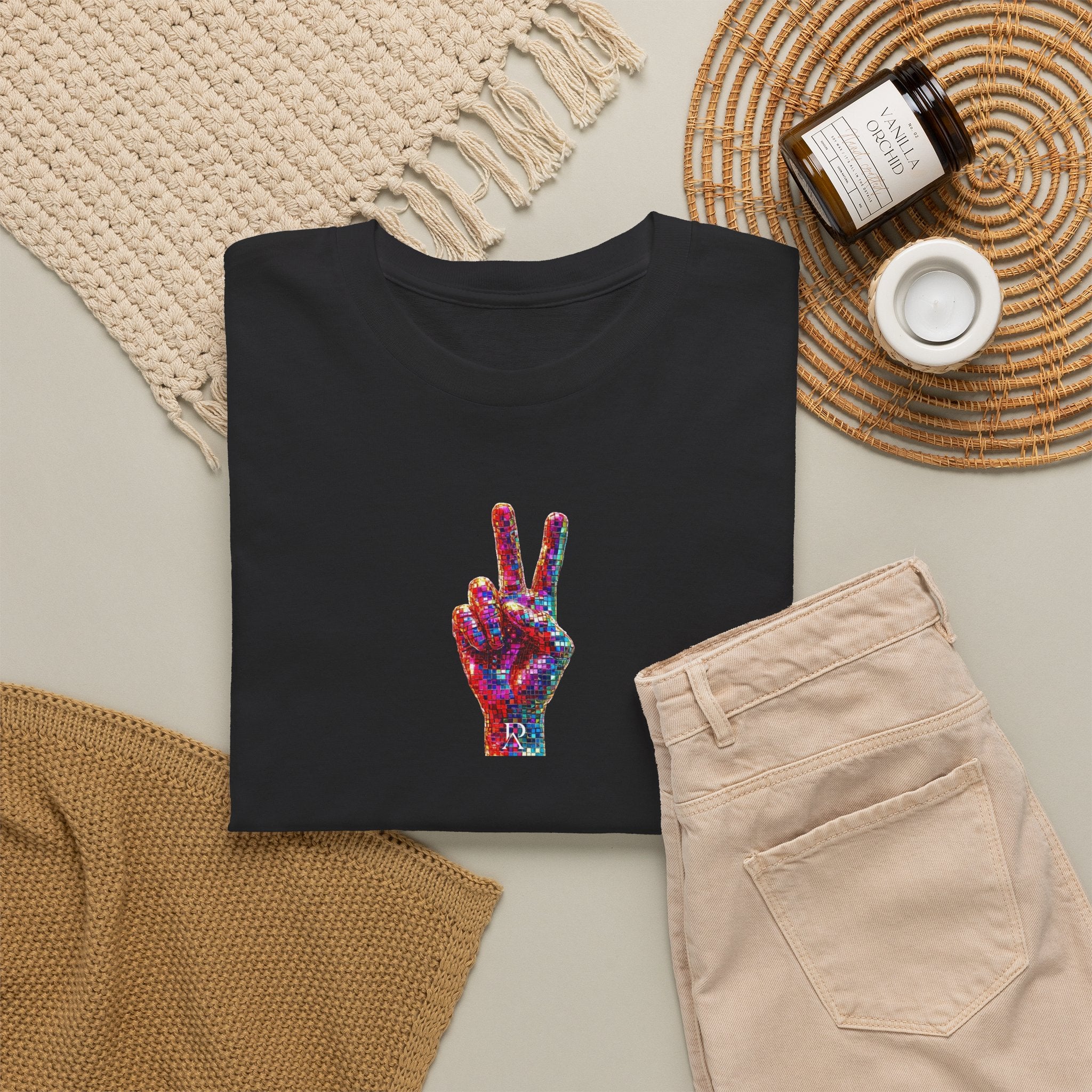 Neon Peace Sign T-Shirt