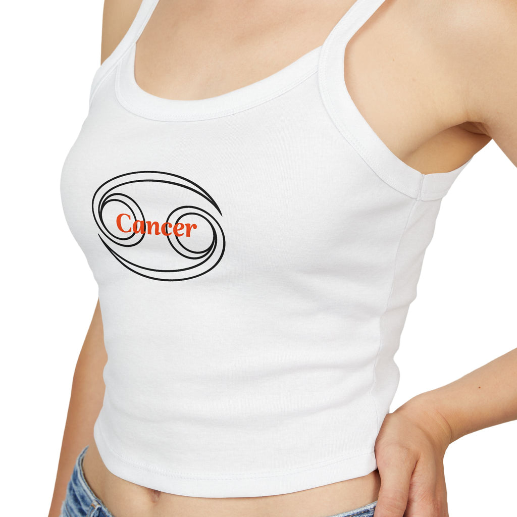 Cancer Zodiac Crop Tank Top