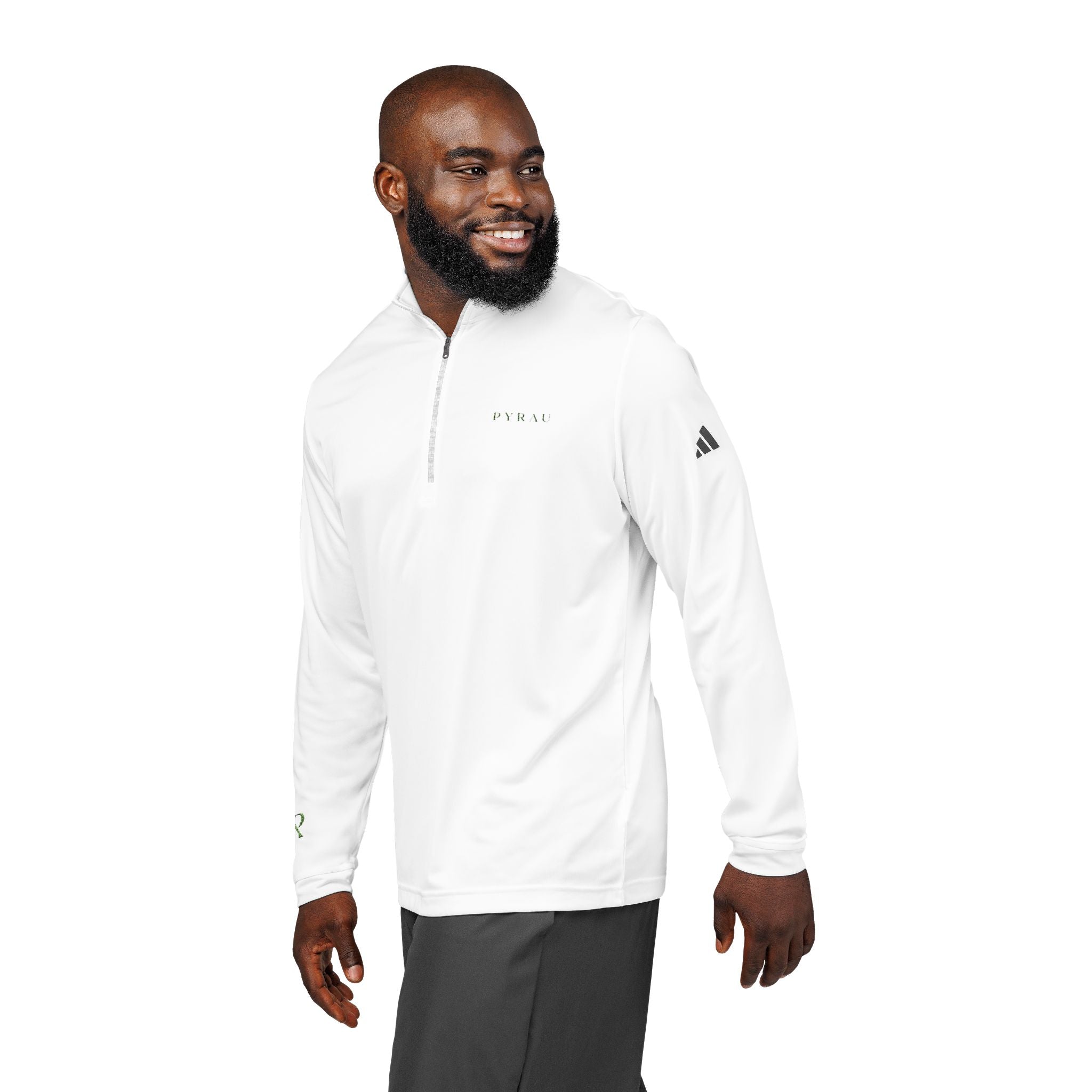 Adidas x Pyrau Embroidered Quarter-Zip Pullover