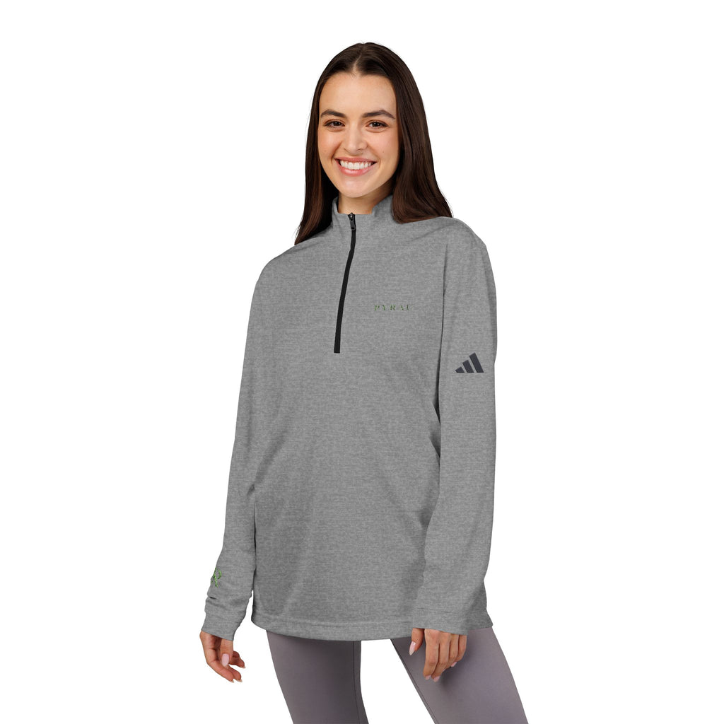 Adidas x Pyrau Embroidered Quarter-Zip Pullover