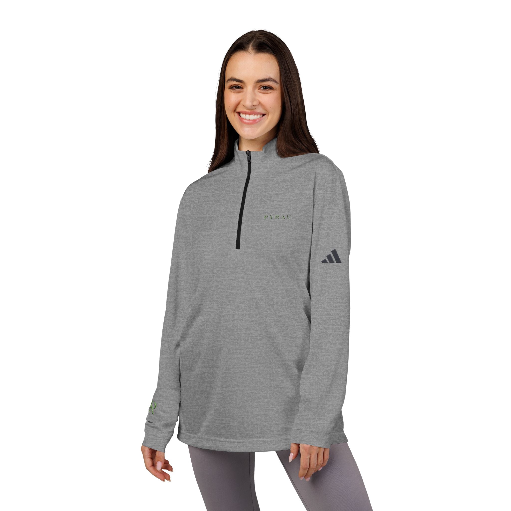 Adidas x Pyrau Embroidered Quarter-Zip Pullover