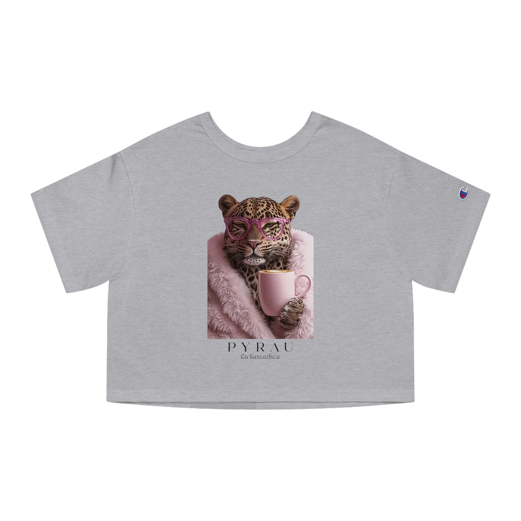 Champion & Pyrau Leopard Coat Crop