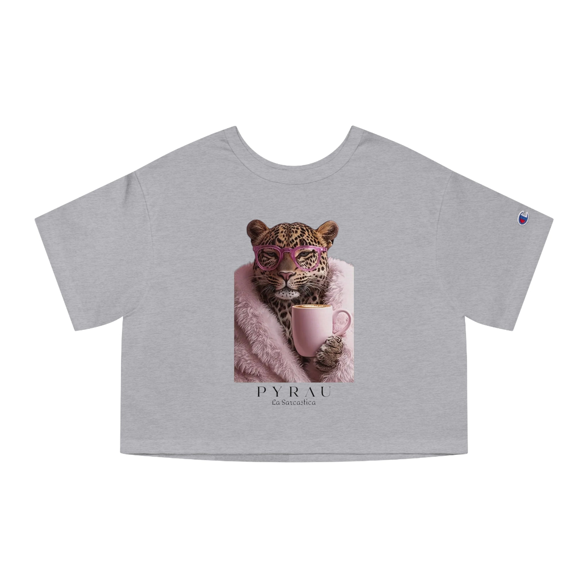 Champion & Pyrau Leopard Coat Crop
