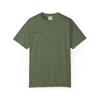 Aquarius Star Map T-shirt | Pyrau Zodiac