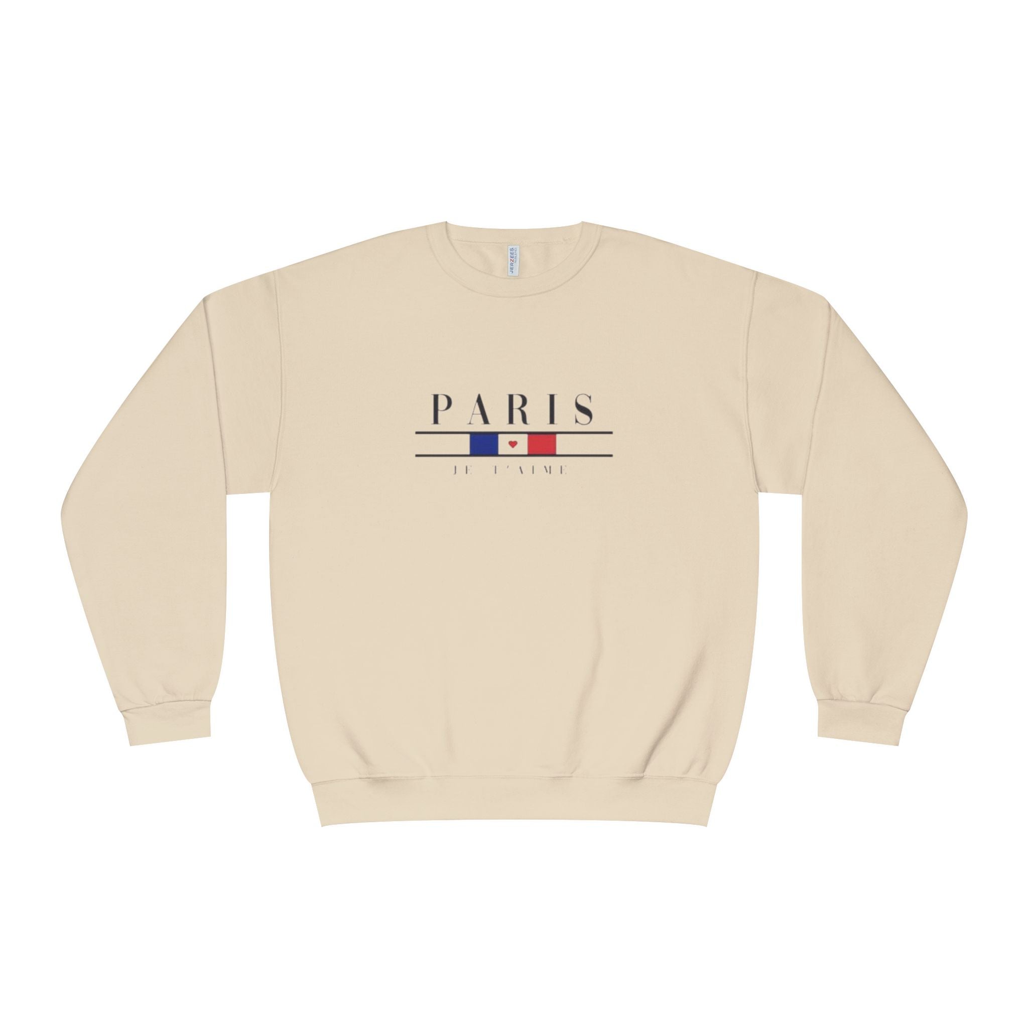 Paris French Sweatshirt — Je T'aime