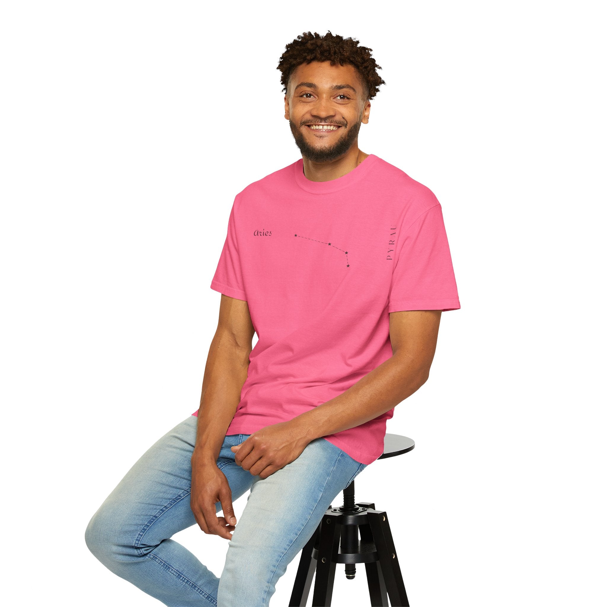 Aries Star Map T-shirt | Pyrau Zodiac
