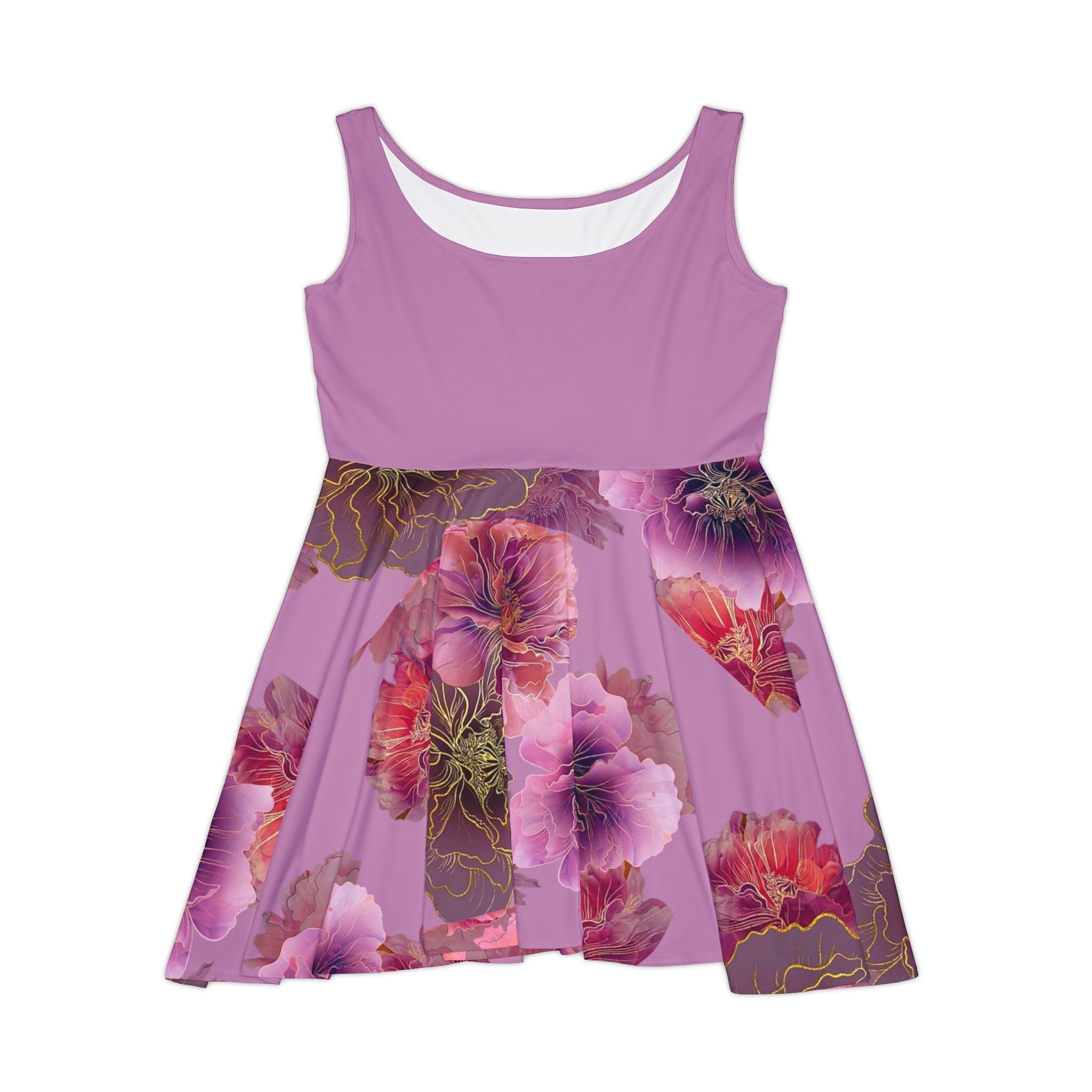 Lavender Bloom Floral Dress