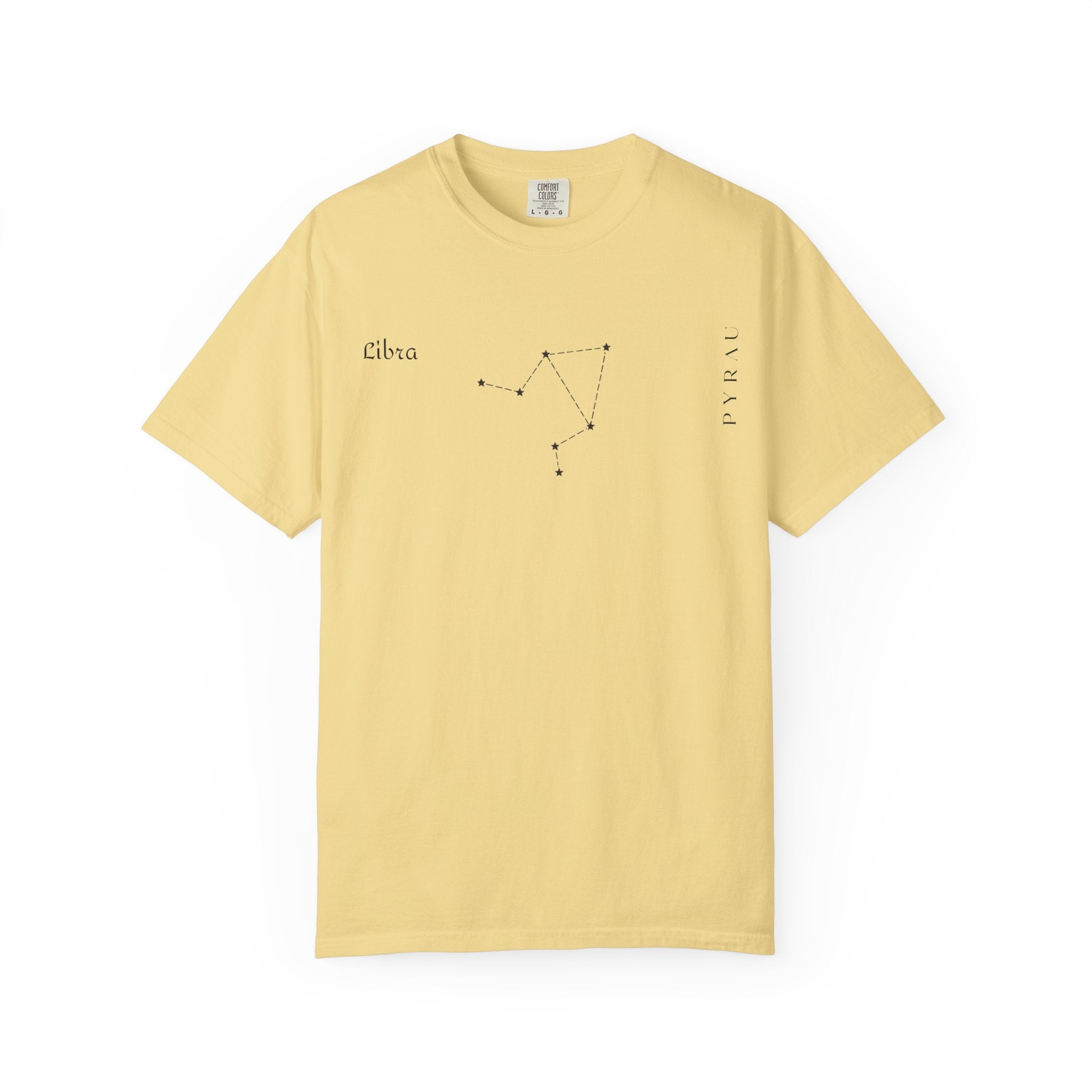 Libra Star Map T-shirt | Pyrau Zodiac
