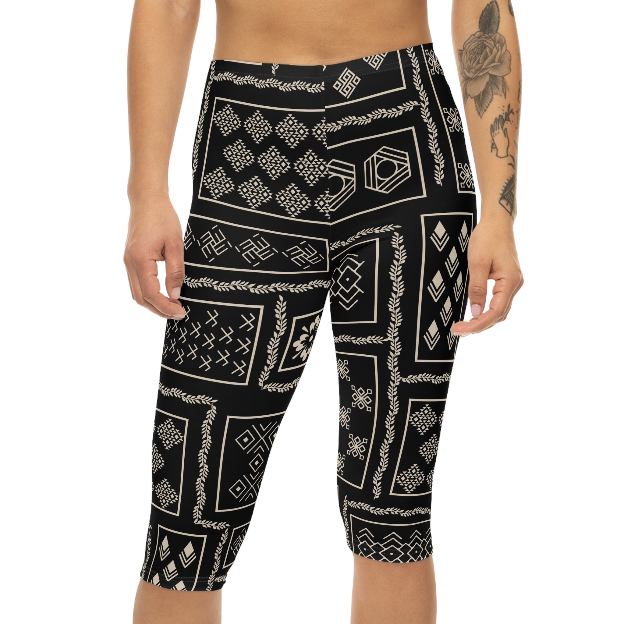 Tribal Capri Legging