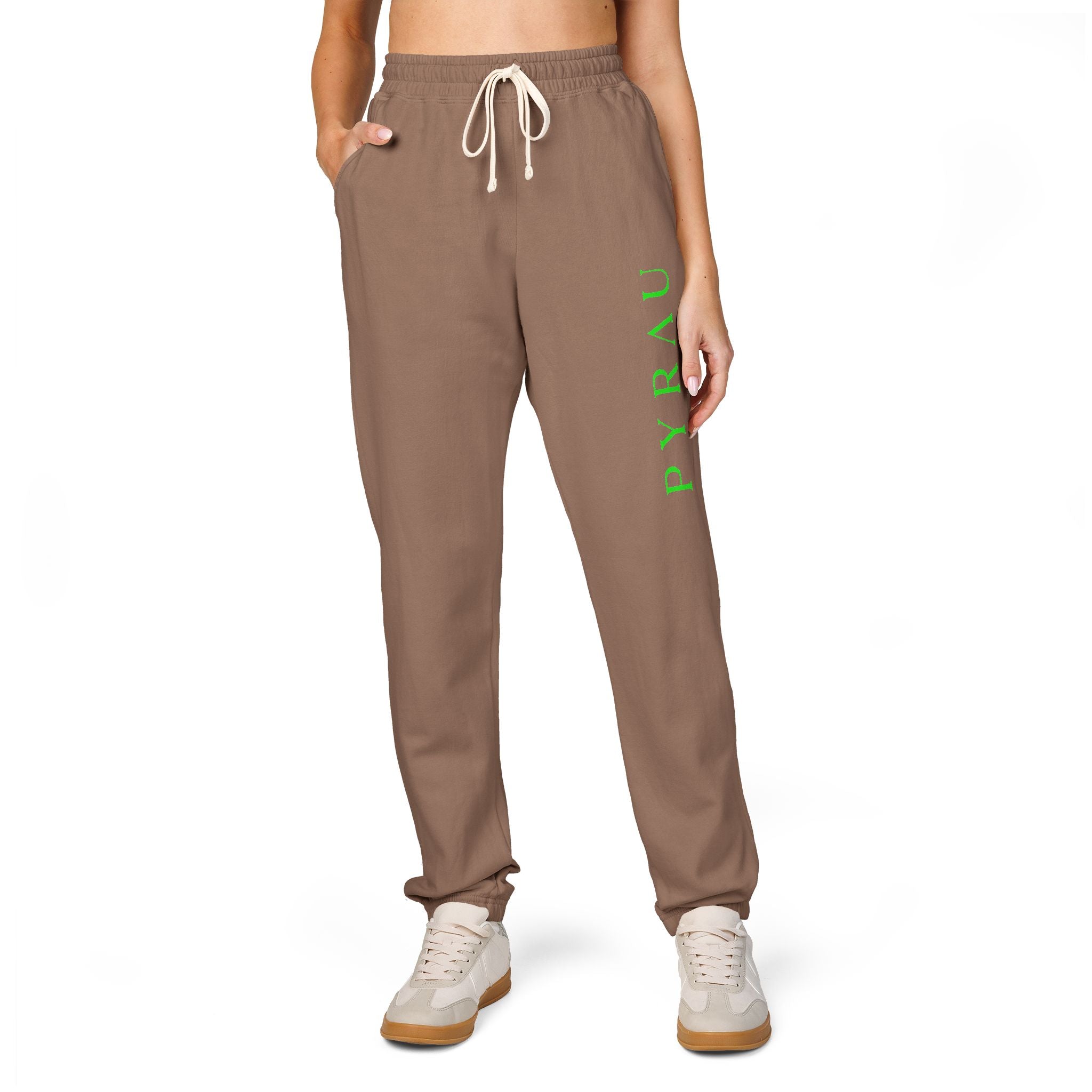 Fleece Pyrau Green Jogger - Sweatpant
