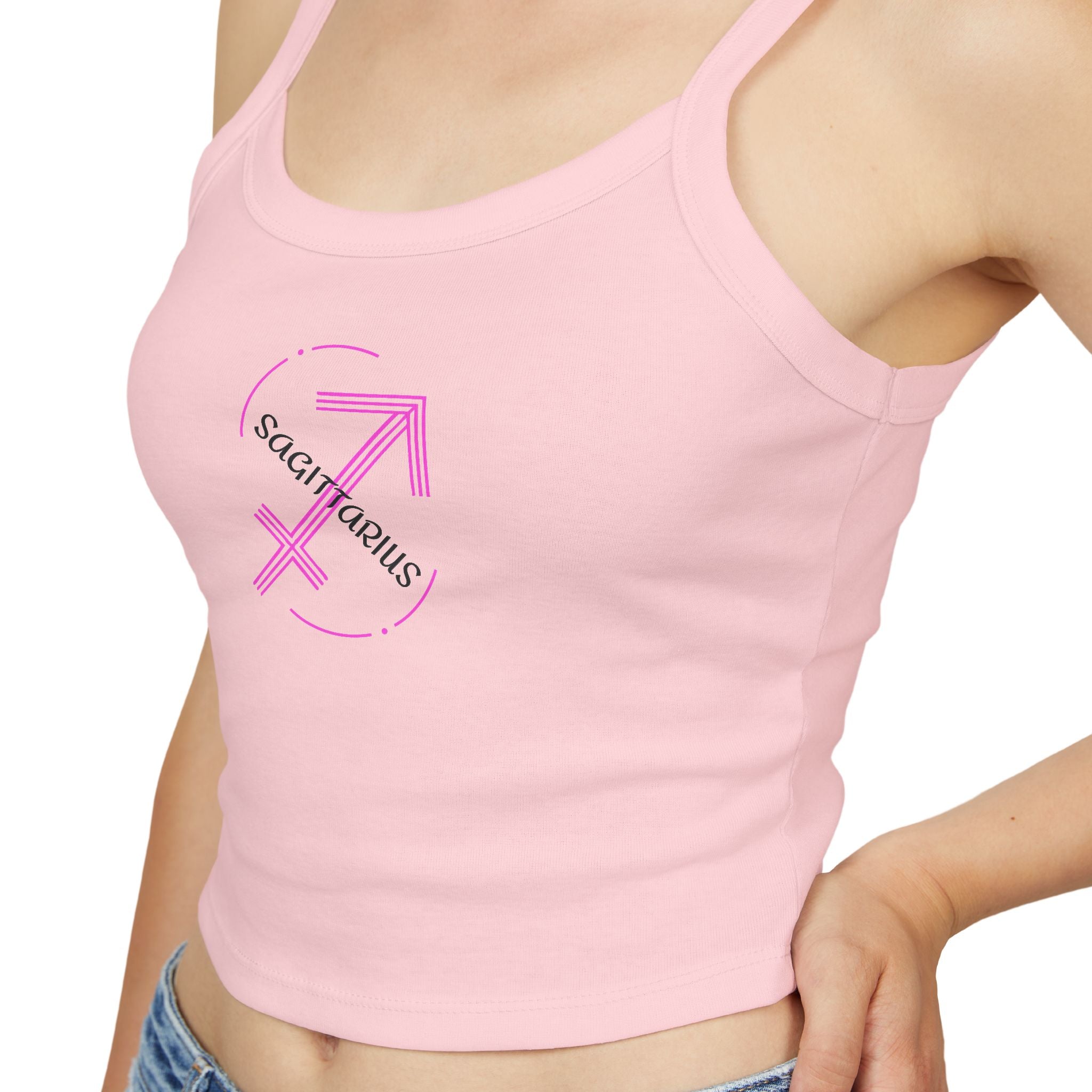 Sagittarius Crop Zodiac Tank Top