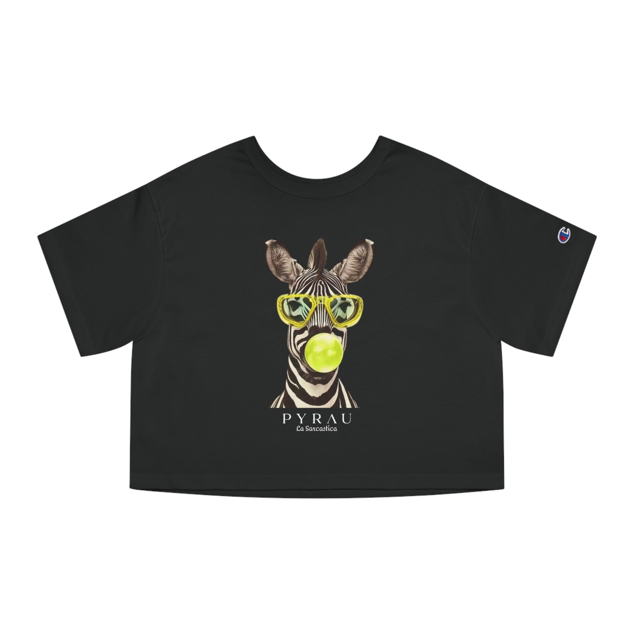 Champion & Pyrau Zebra with Sunglasses Crop