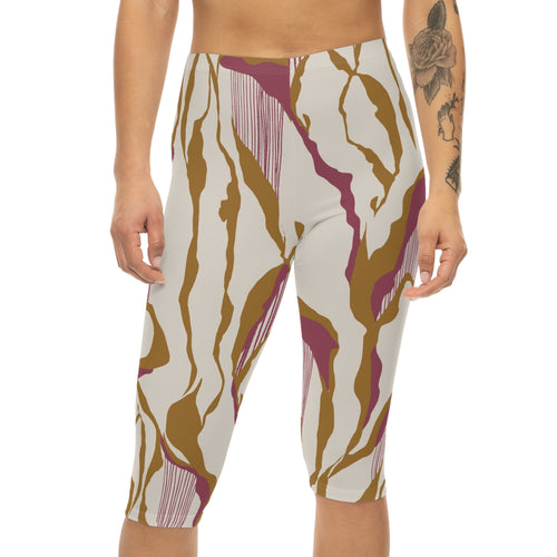 Capri Leggings Marble