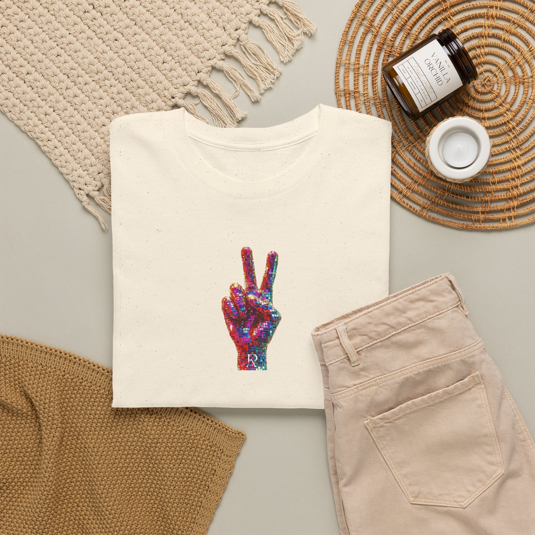 Neon Peace Sign T-Shirt
