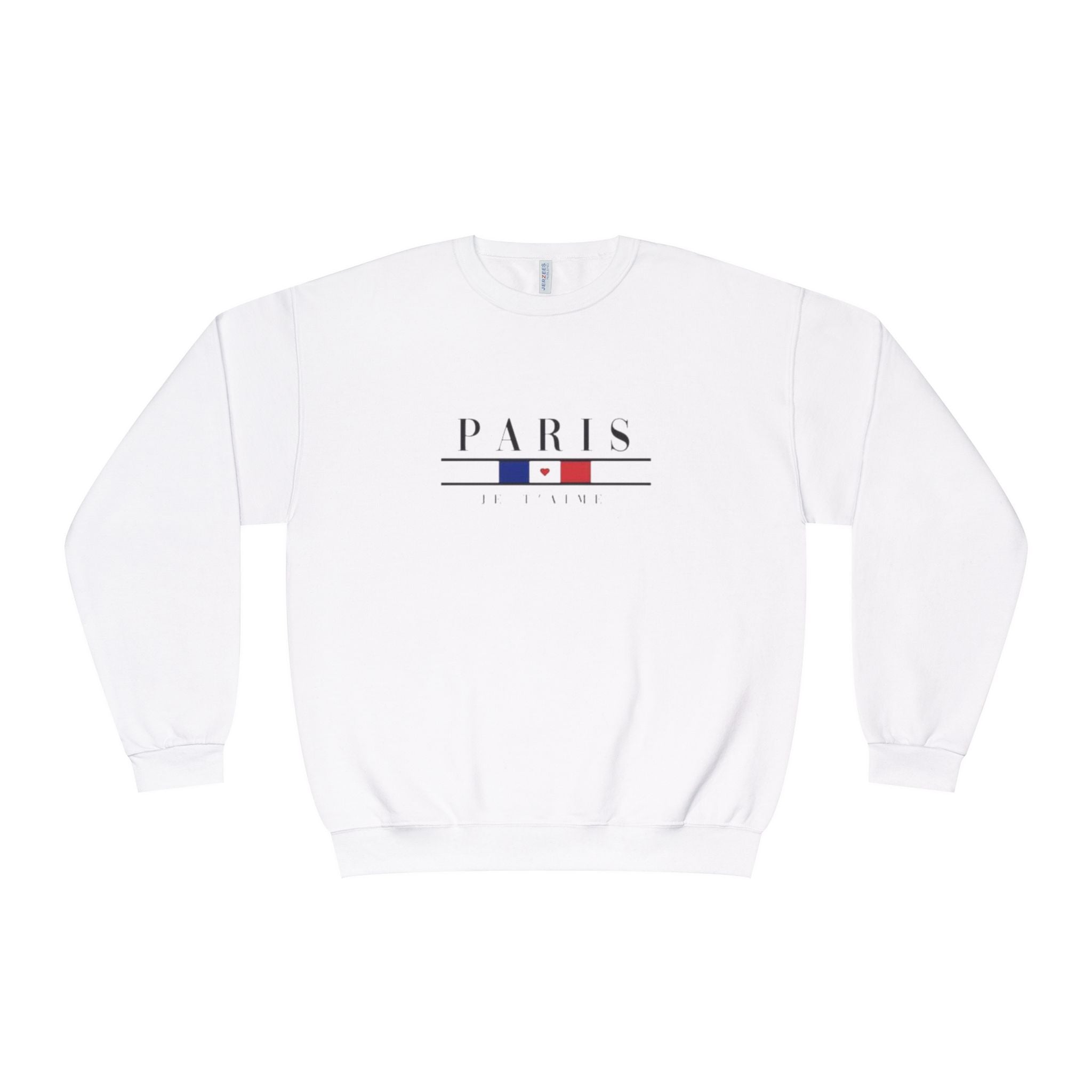 Paris French Sweatshirt — Je T'aime