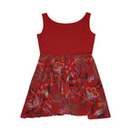 Red Floral Dress – Boho