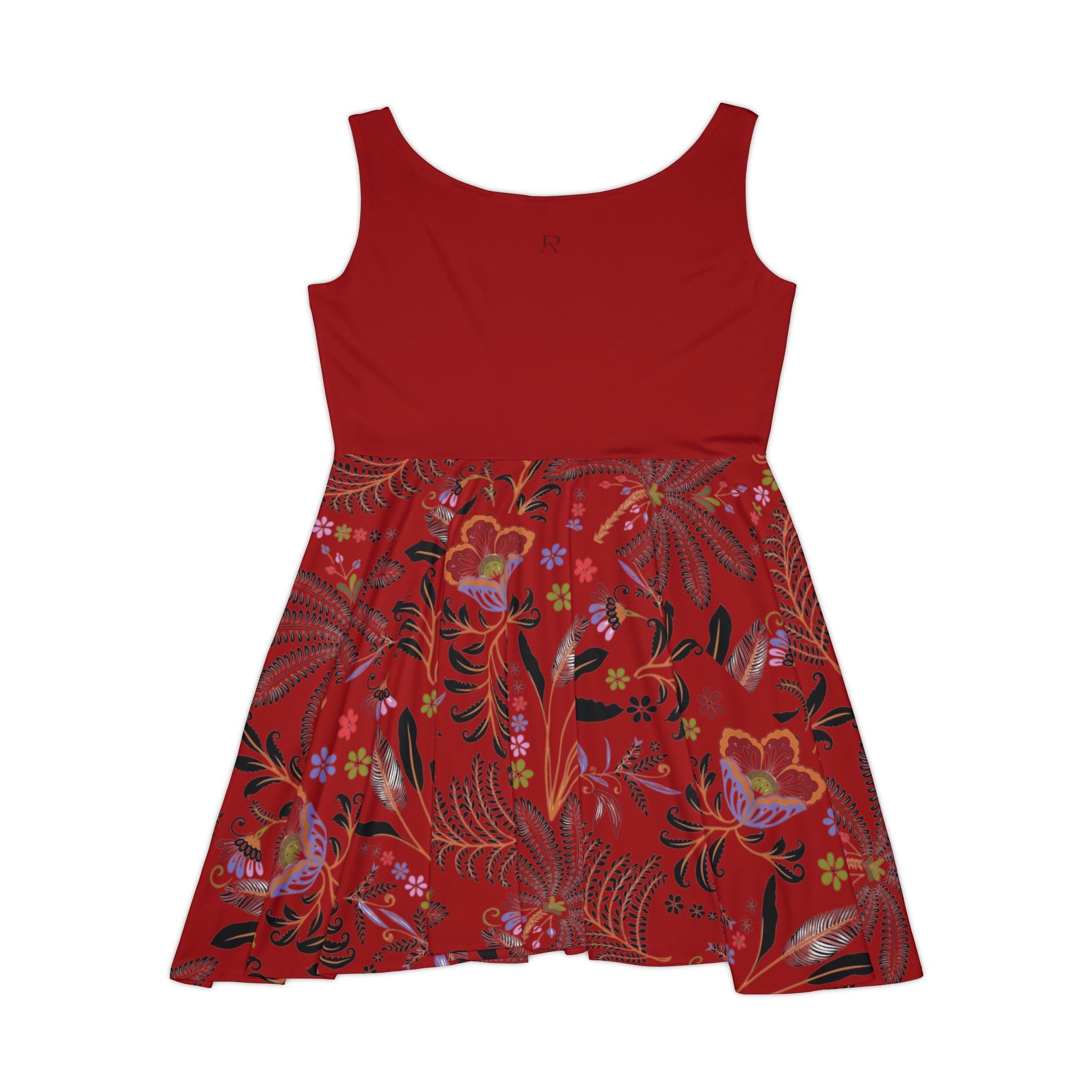 Red Floral Dress – Boho