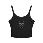 Aquarius Zodiac Crop Tank Top