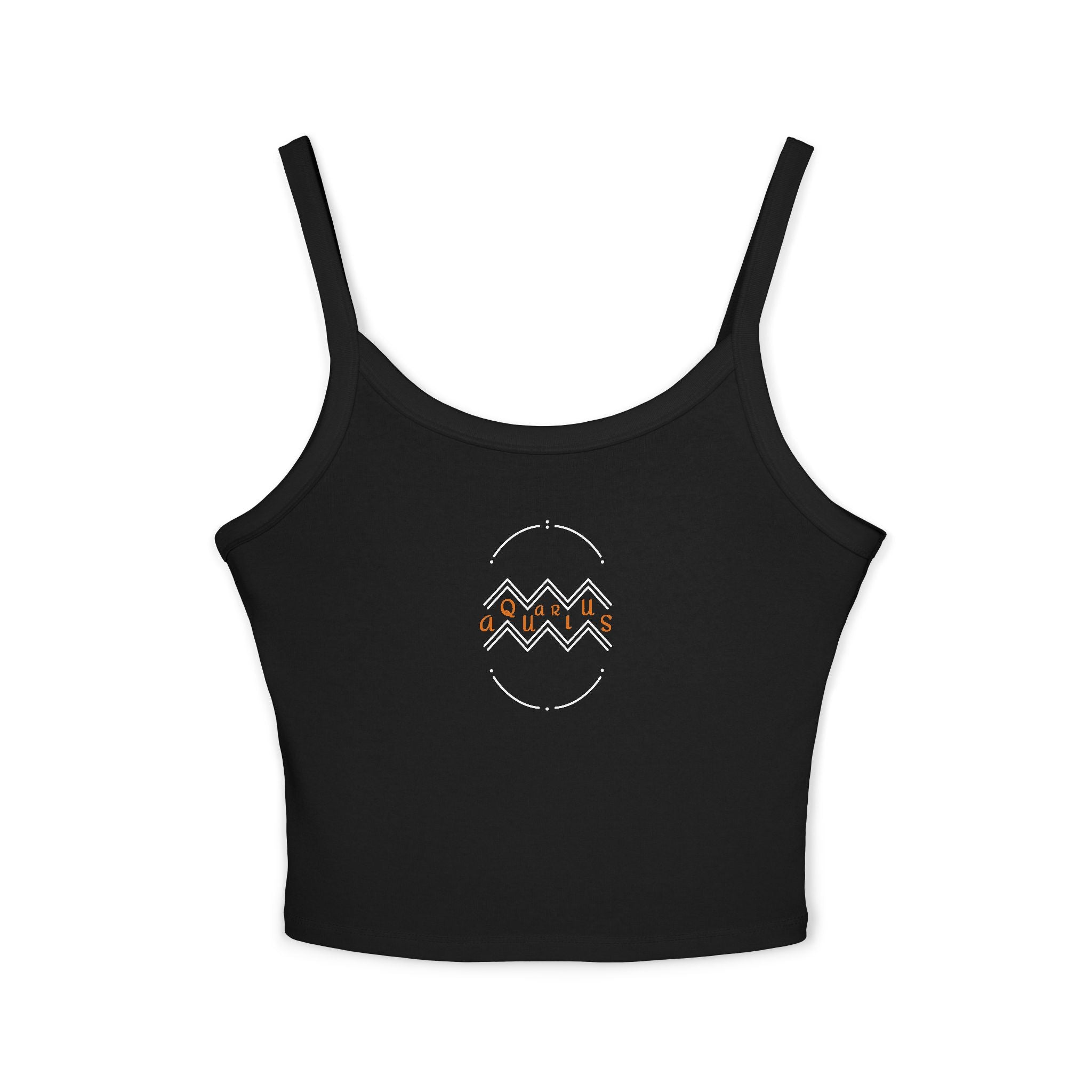 Aquarius Zodiac Crop Tank Top