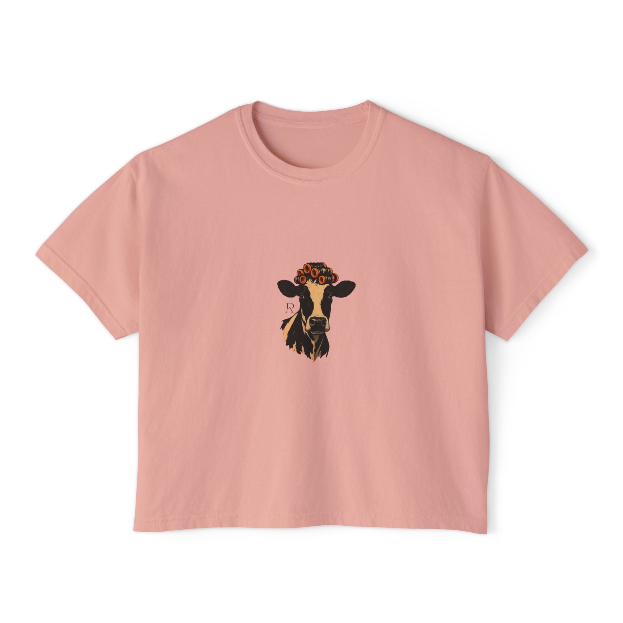 Cow Portrait Boxy Tee