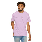 Pisces Star Map T-shirt | Pyrau Zodiac