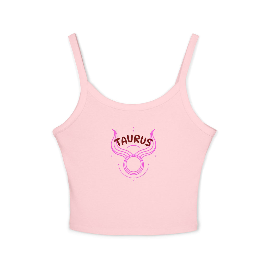 Taurus Zodiac Crop Tank Top