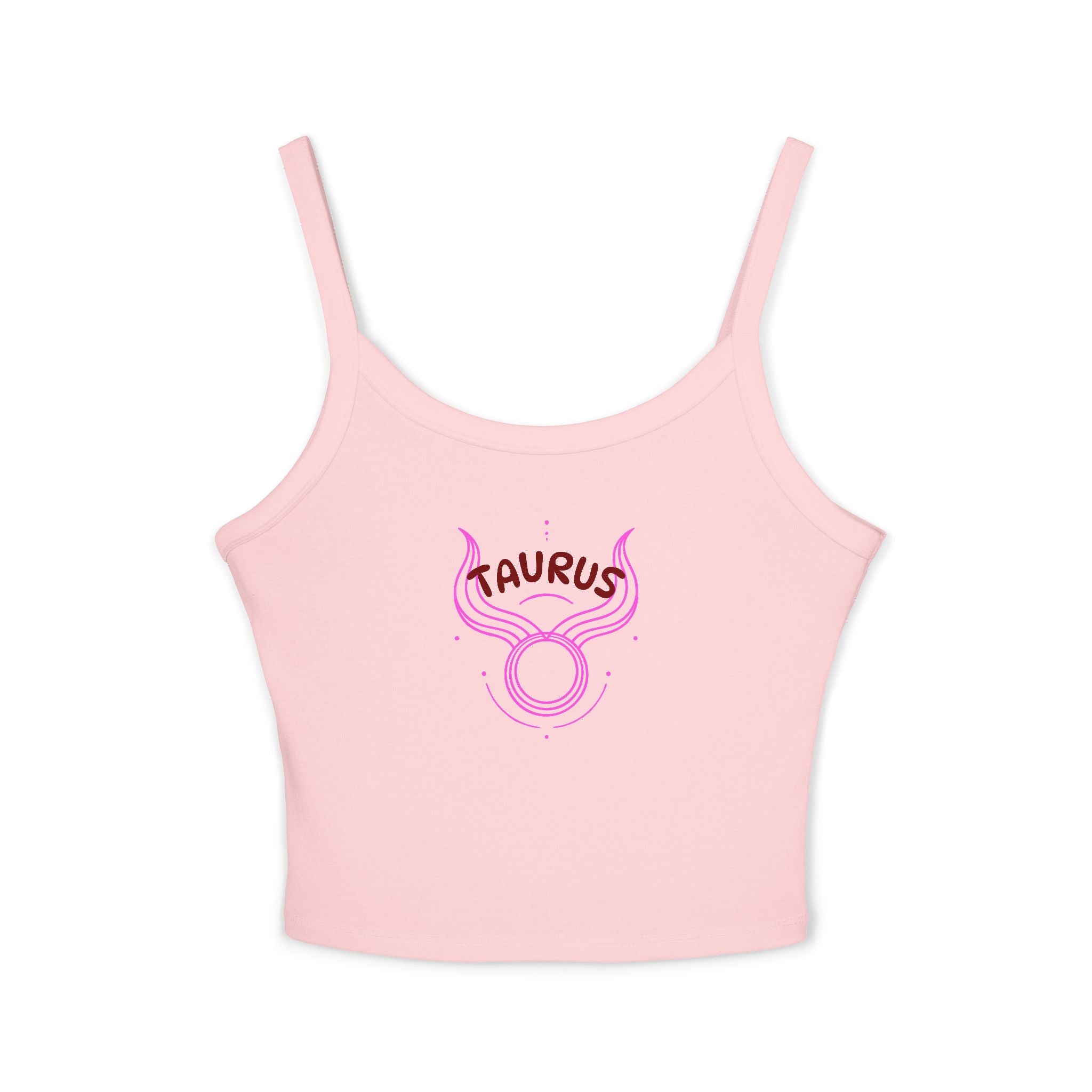 Taurus Zodiac Crop Tank Top