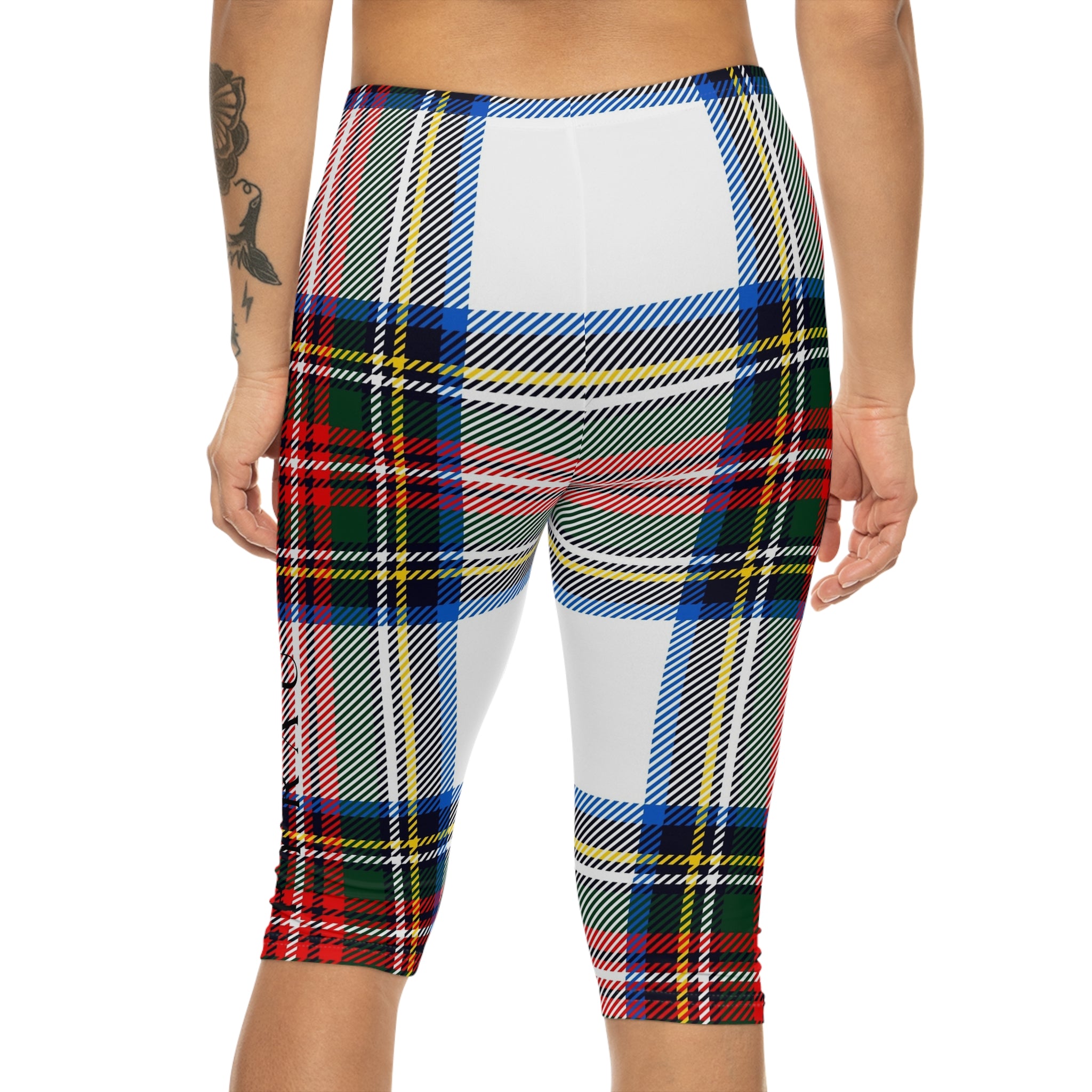 Plaid Capri Legging