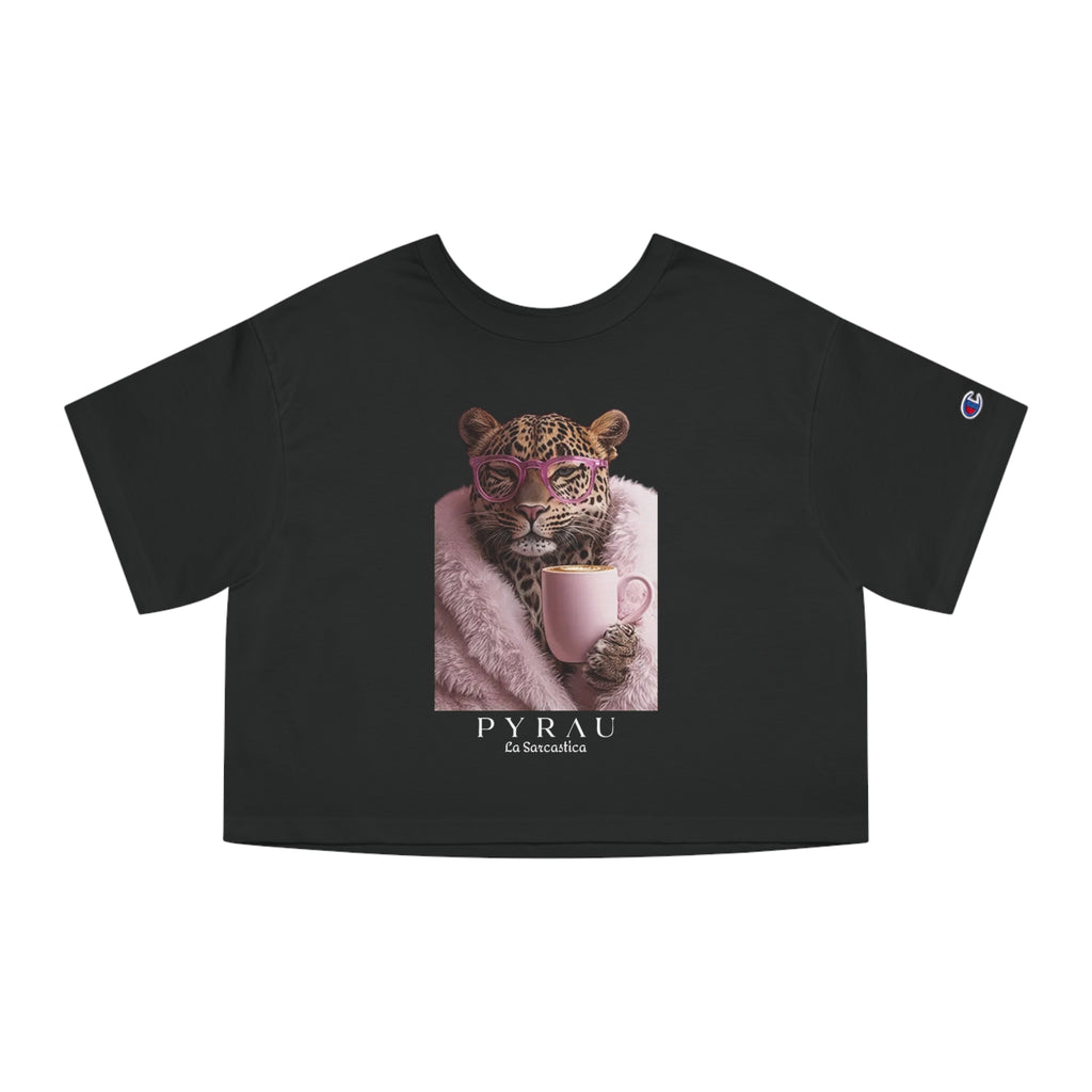 Champion & Pyrau Leopard Coat Crop