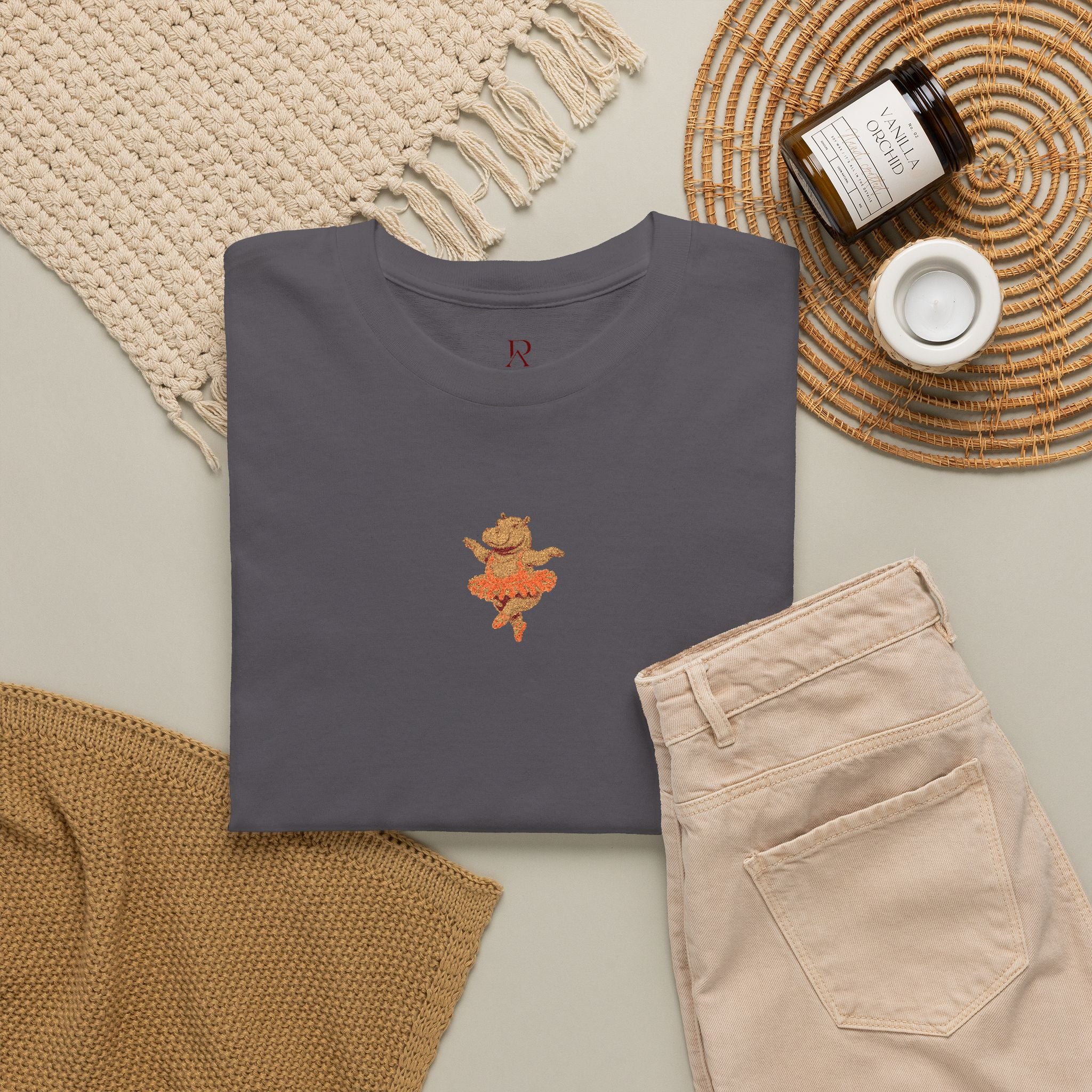 Dancing Hippo Ballet Tee