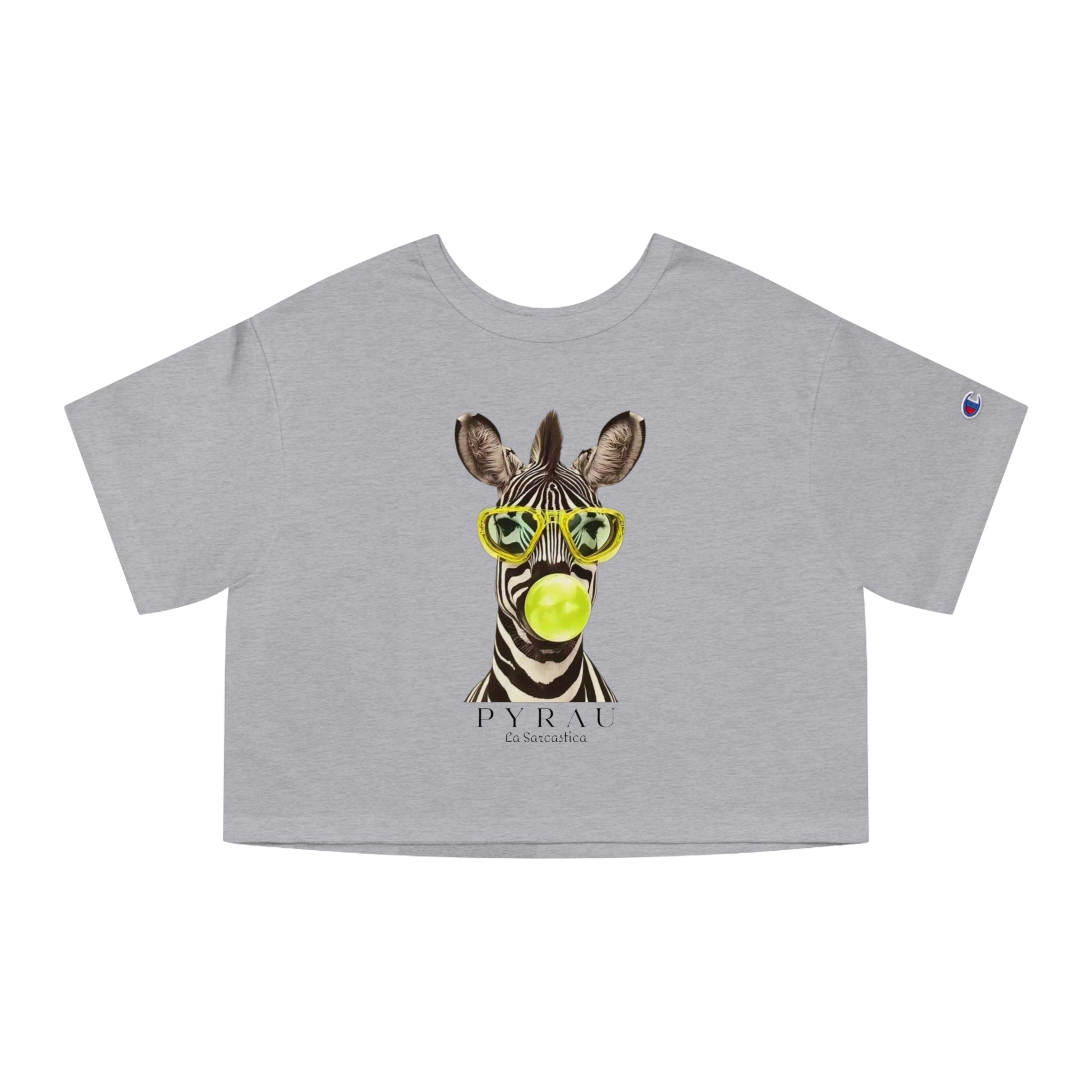 Champion & Pyrau Zebra with Sunglasses Crop