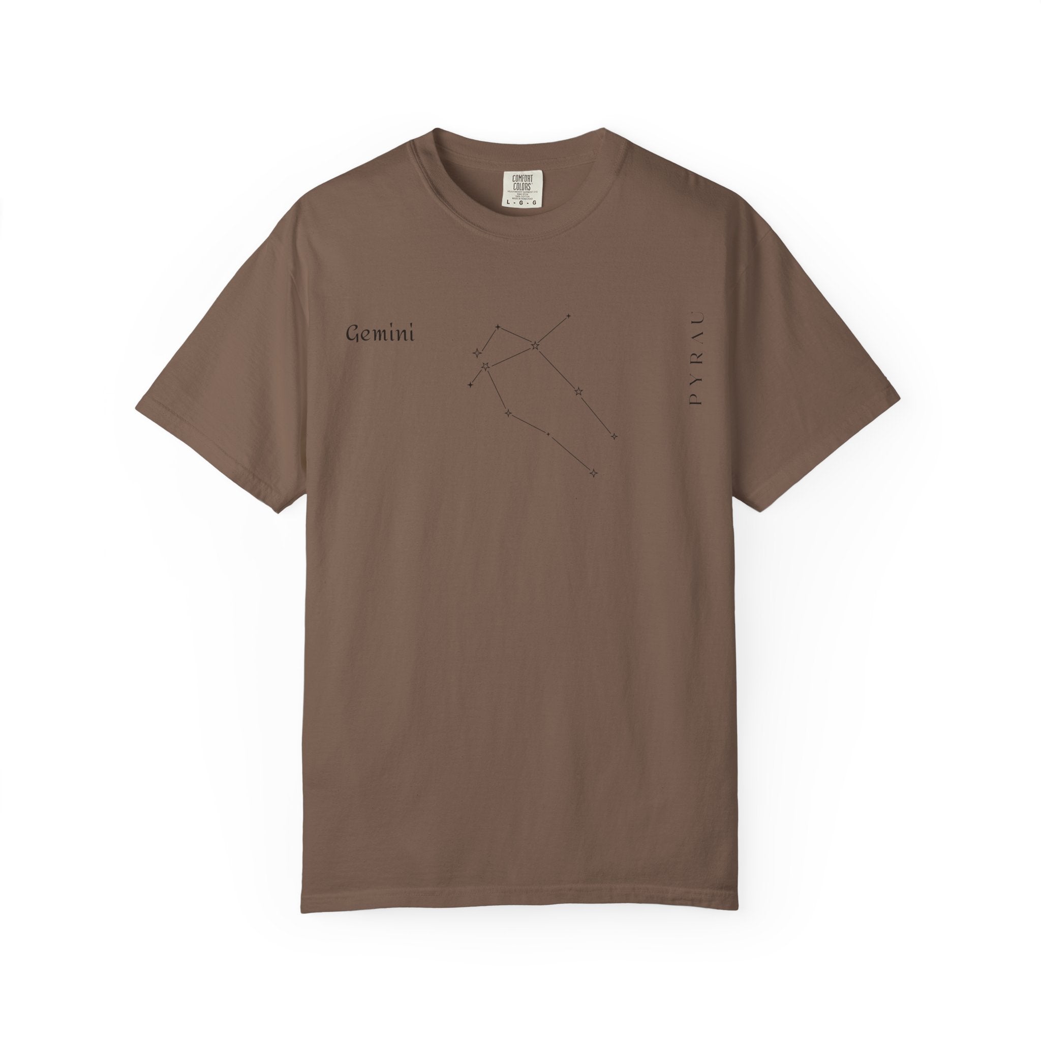 Gemini Star Map T-shirt | Pyrau Zodiac