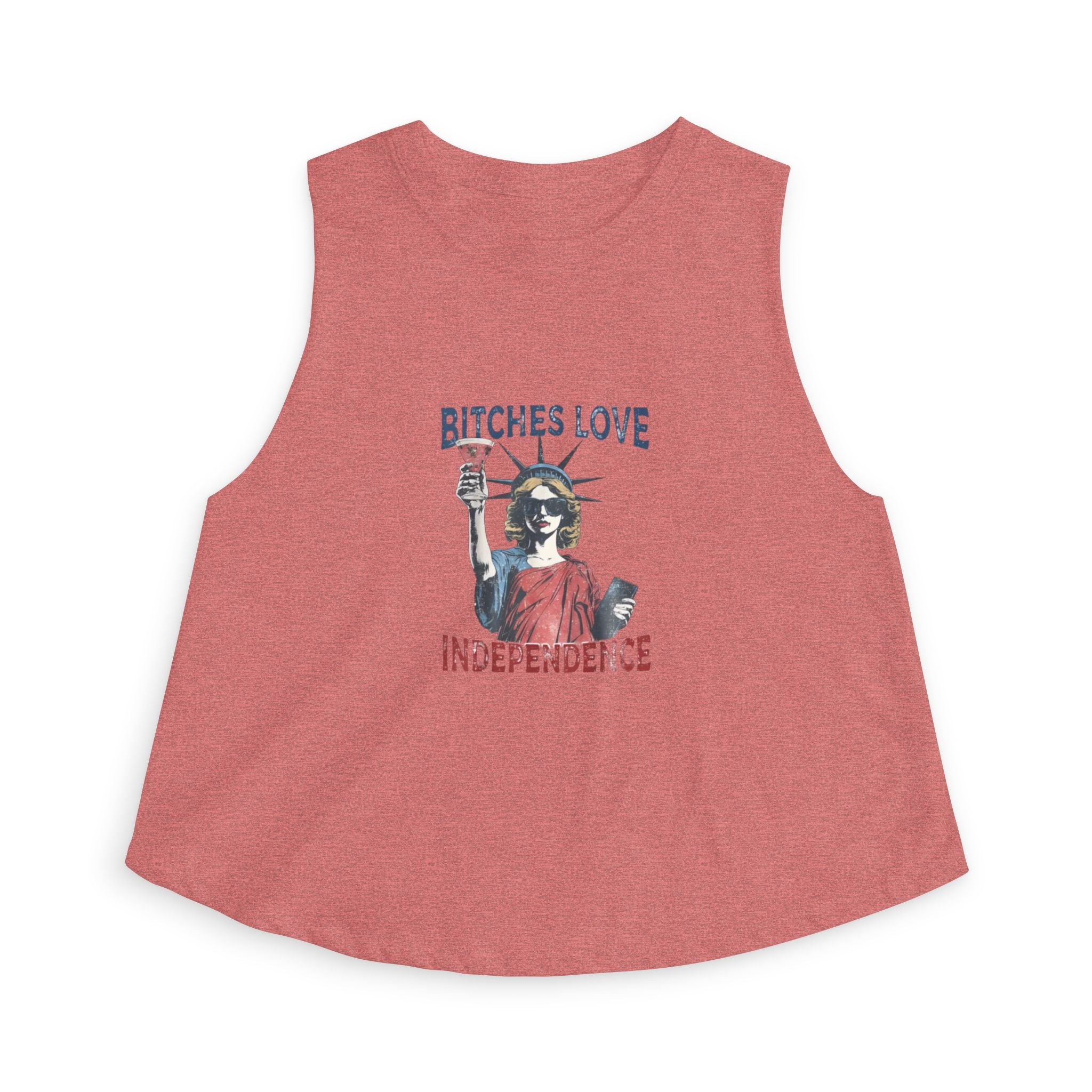 Bitch Loves Independence Crop Top