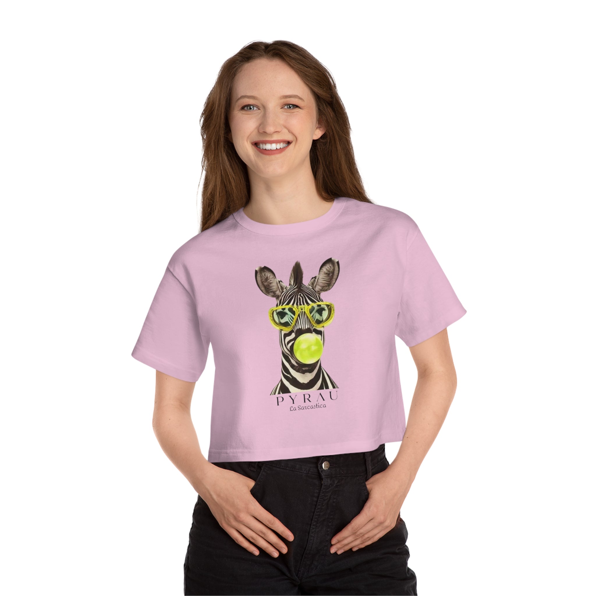 Champion & Pyrau Zebra with Sunglasses Crop