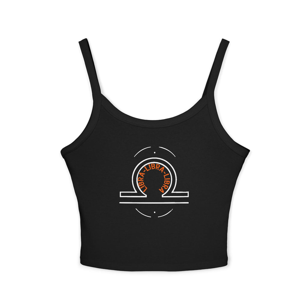 Libra Zodiac Crop Tank Top