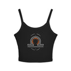 Libra Zodiac Crop Tank Top