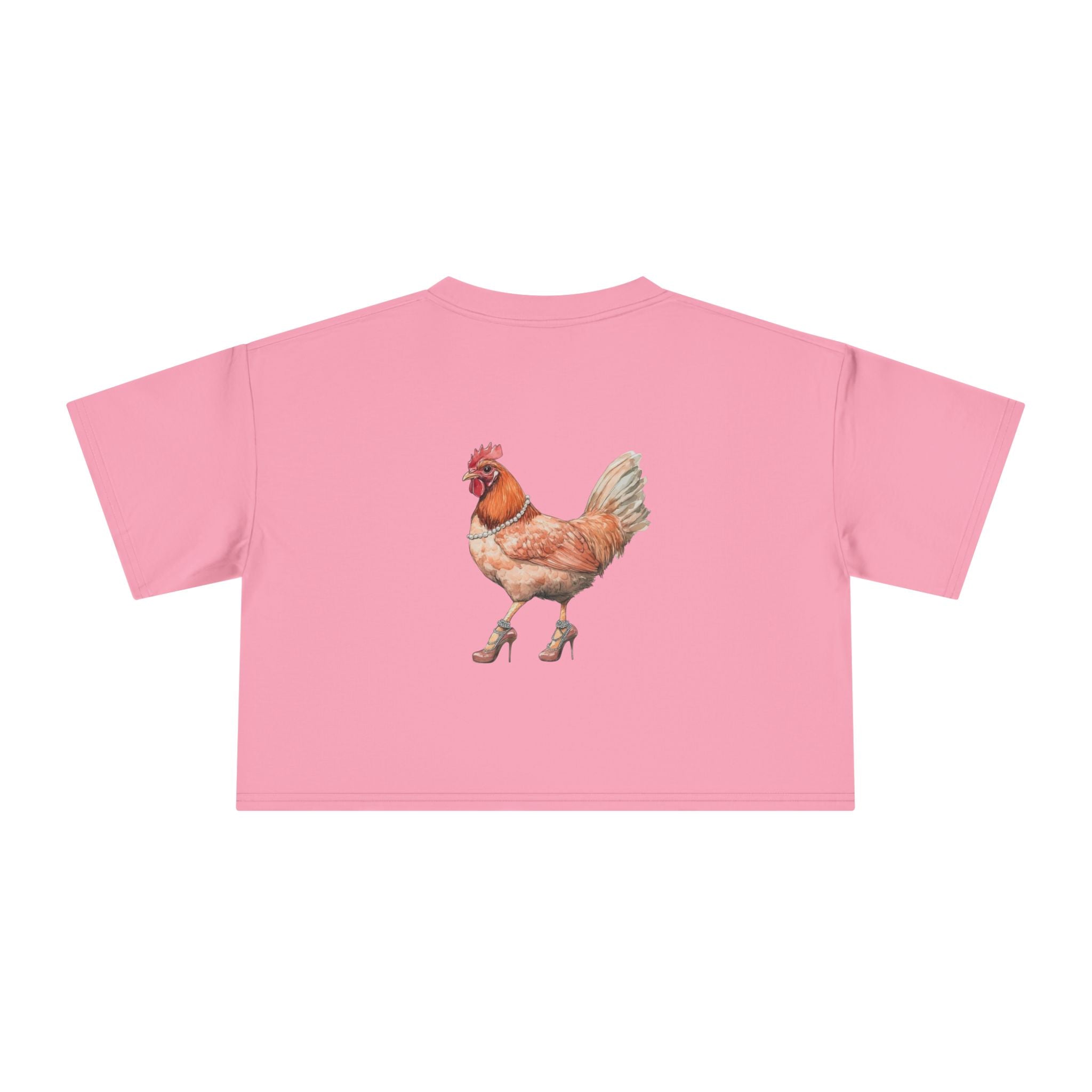 Chicken Crop Tee | Vintage Watercolor Hen Design