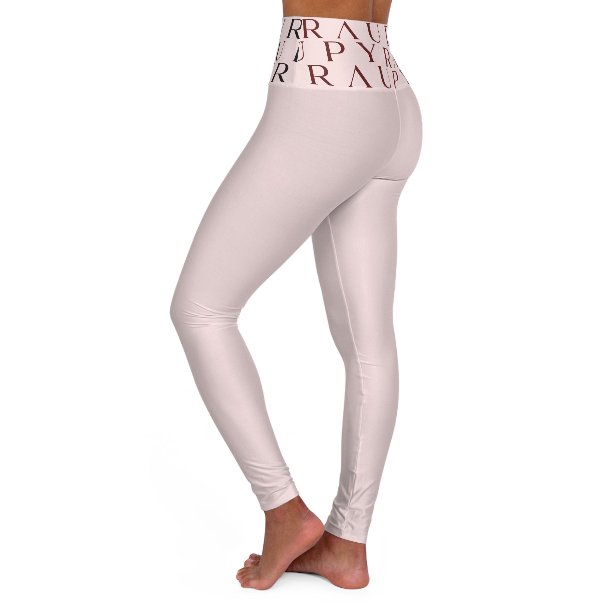 Pyrau High-Waisted Leggings Soft Pink