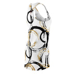 Gold & Black Circles Dress