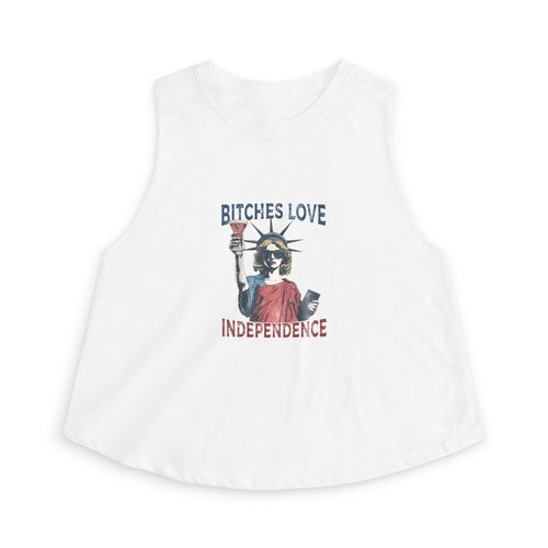 Bitch Loves Independence Crop Top