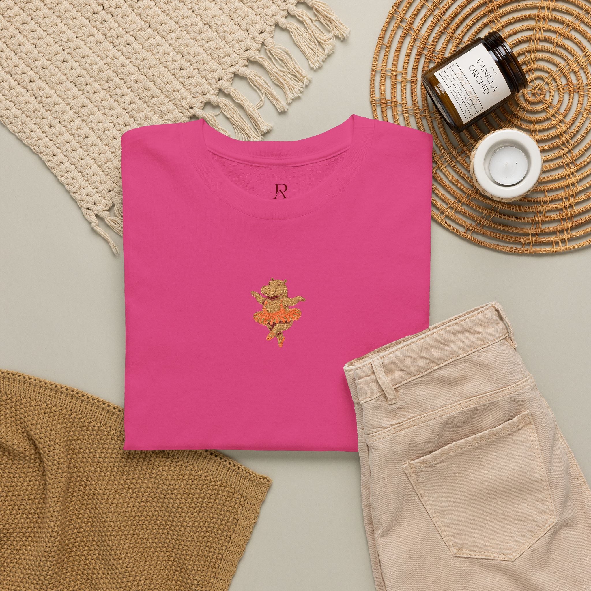 Dancing Hippo Ballet Tee