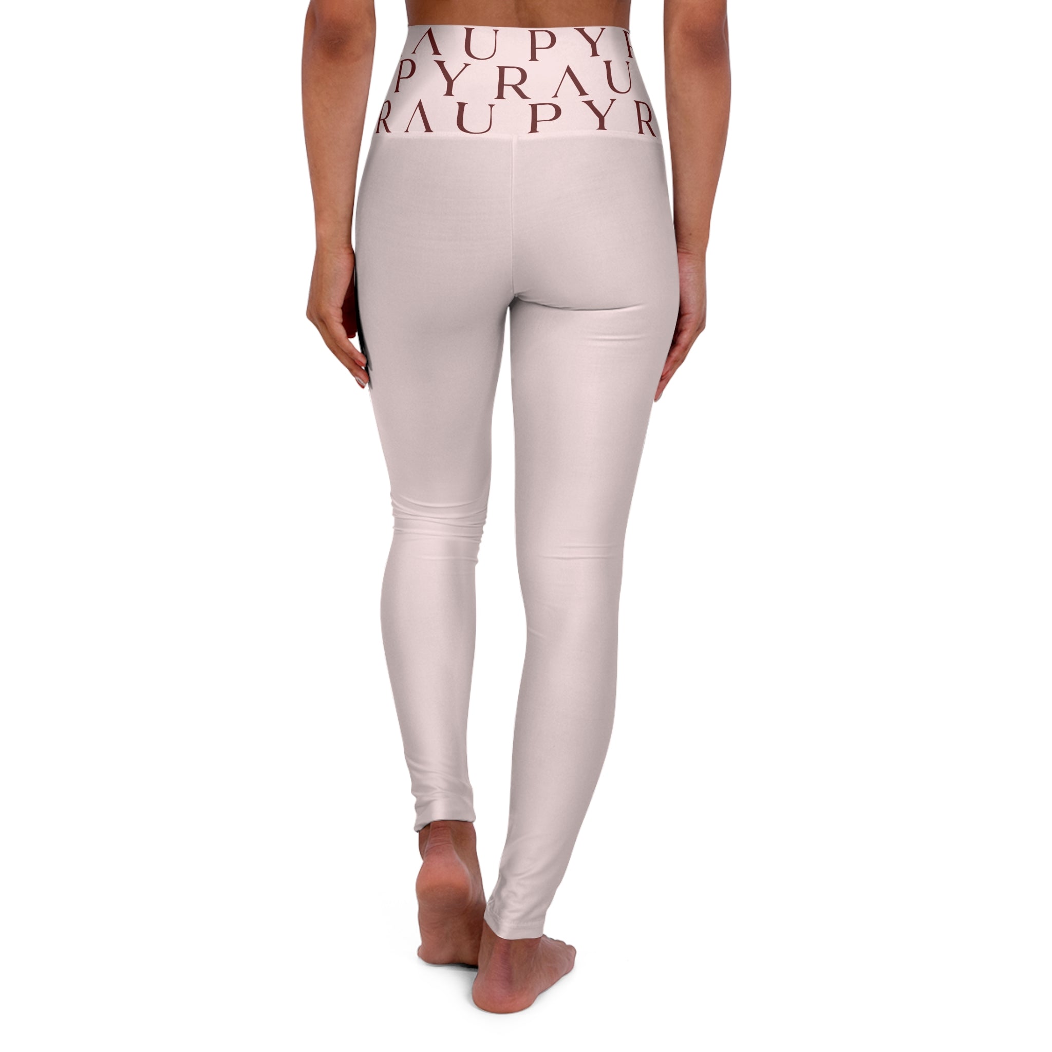 Pyrau High-Waisted Leggings Soft Pink