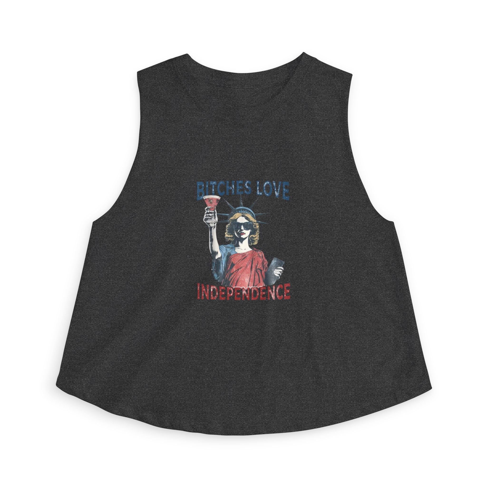 Bitch Loves Independence Crop Top