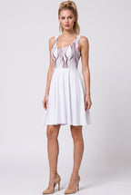 Abstract Wave Dress