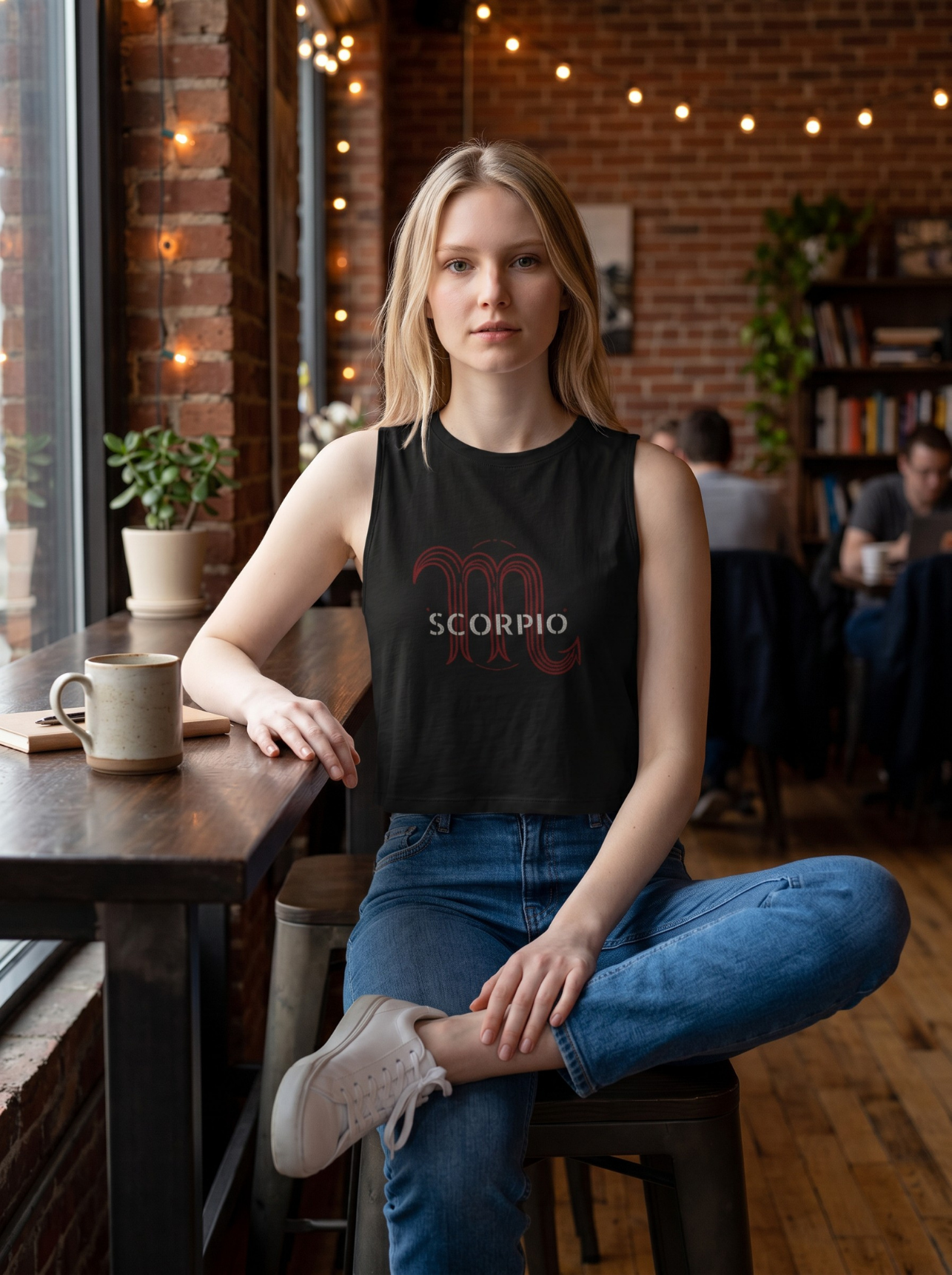 Scorpio Crop Top Zodiac Tank
