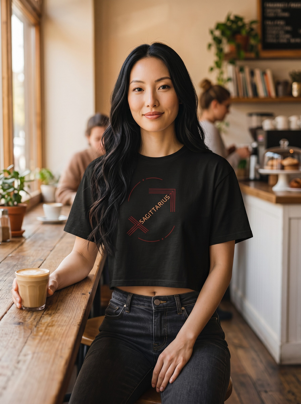 Sagittarius Crop Top Tank Zodiac