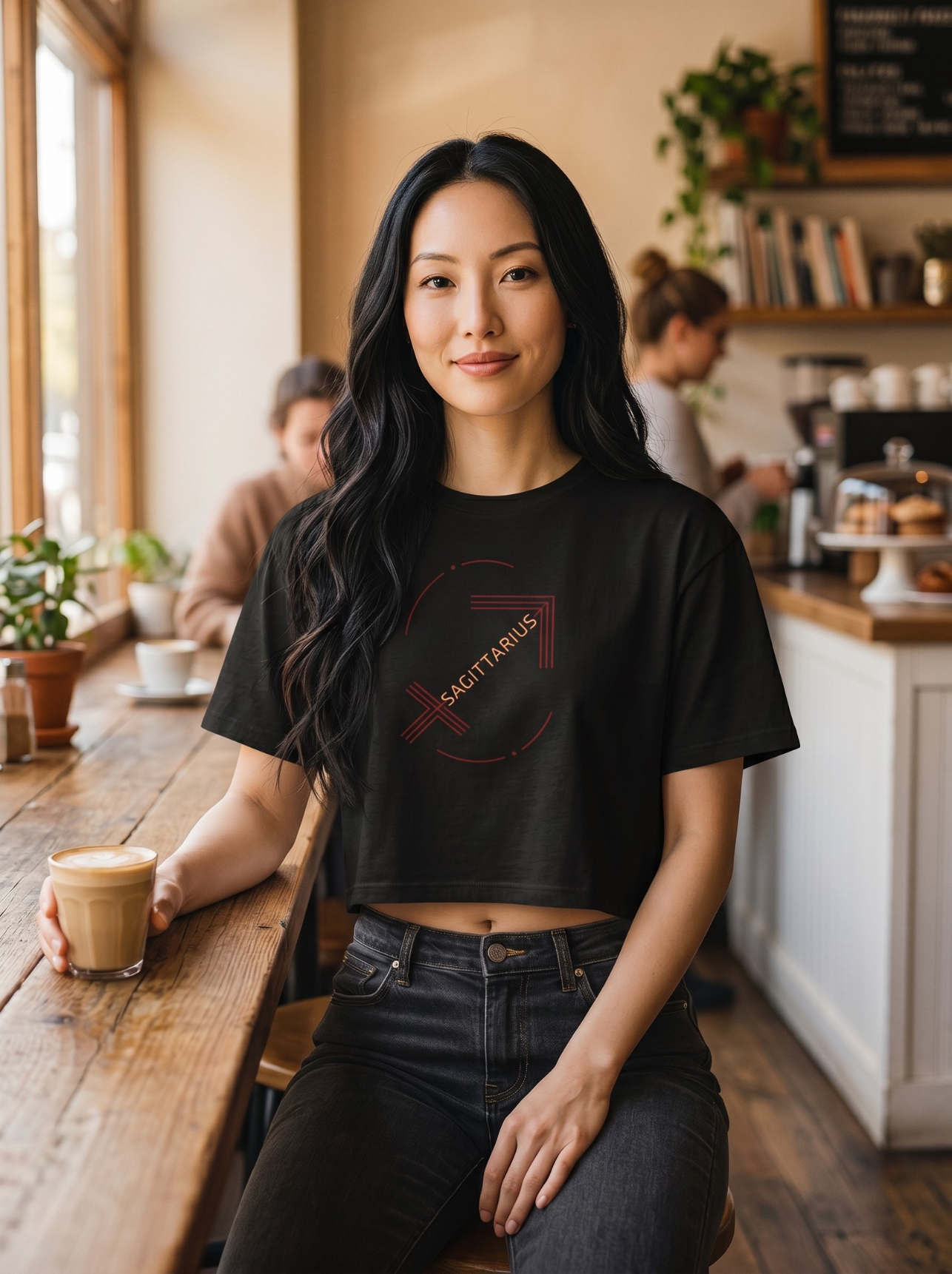 Sagittarius Crop Top Tank Zodiac