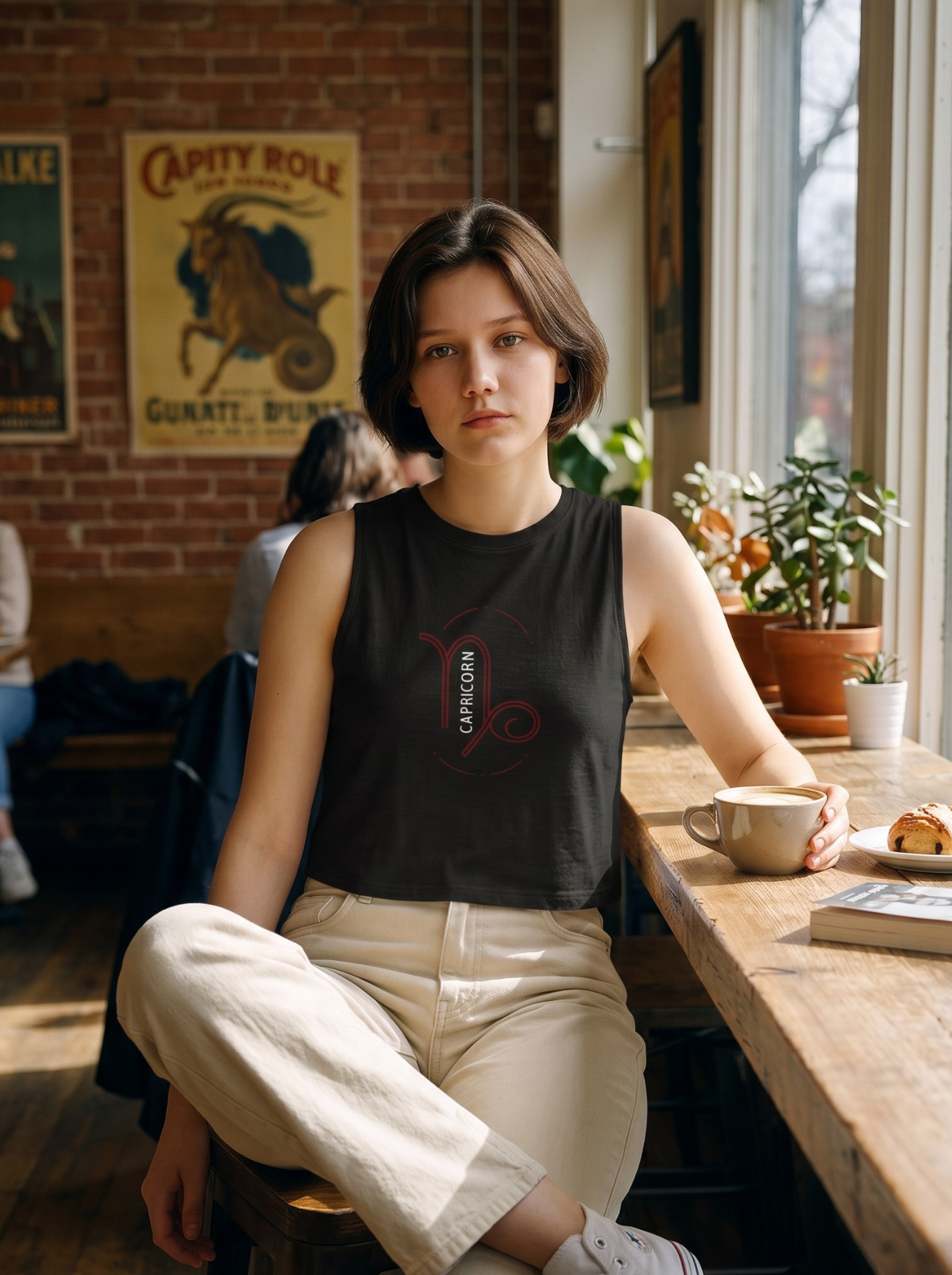Capricorn Crop Top Zodiac
